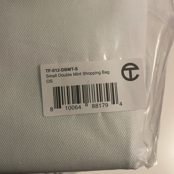 TELFAR Small Shopping Bag-Double Mint. Authentic. New With Tag. Only One Left! - Picture 5 of 5